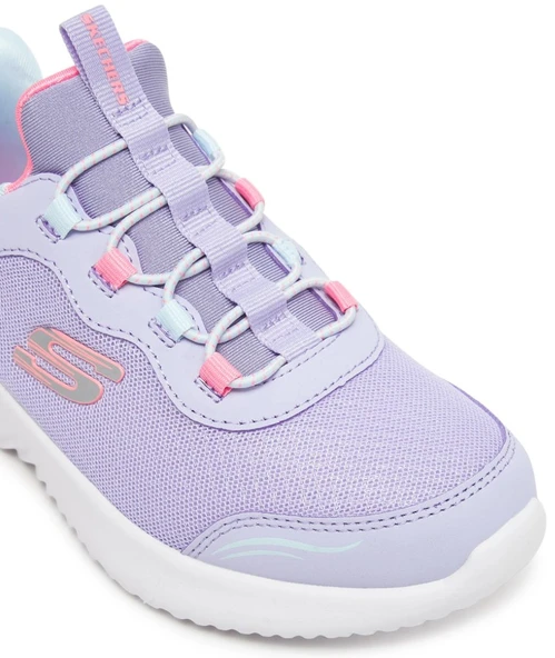 Skechers Bounder Slip-İns Simle Cute 303585L Ortopedik Çocuk Spor Ayakkabı - Resim 7