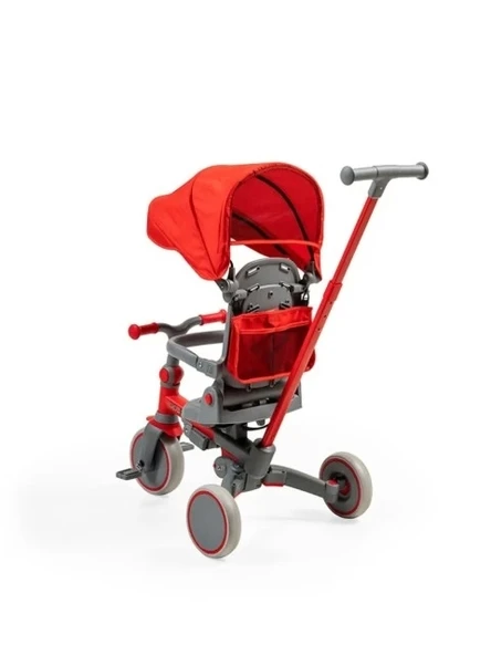 Baby2go Go Bike Üç Tekerlekli Katlanabilir Bisiklet Kırmızı - 7