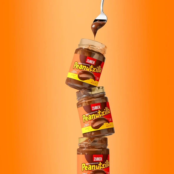 Züber Peanutzilla Kakaolu Fıstık Ezmesi 315 Gr - 6