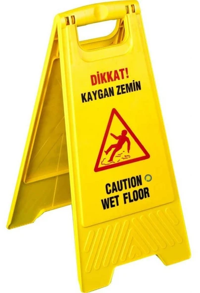 Omnisoft UCTM KZ100 Kaygan Zemin Uyarı Levhası 6 Adet - 2