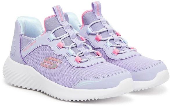 Skechers Bounder Slip-İns Simle Cute 303585L Ortopedik Çocuk Spor Ayakkabı - Resim 2