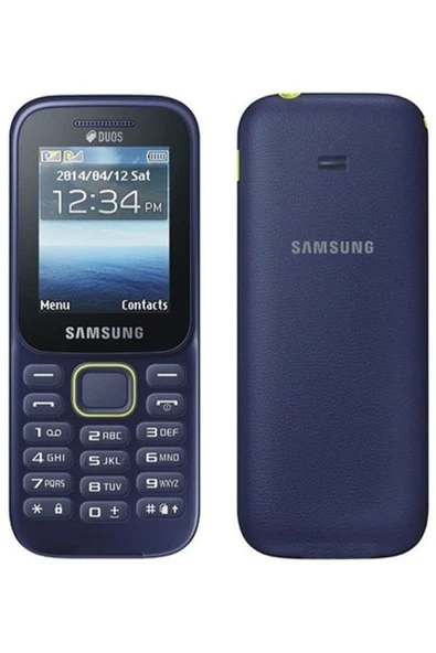 Samsung B310e (Çift SIM) Mavi Tuşlu Cep Telefonu B310E-3  (Samsung Türkiye Garantili)