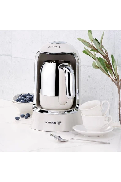 Kahvekolik A860-12 Otomatik Kahve Makinesi Vanilya - Resim 4