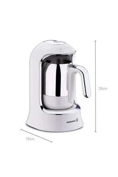 Kahvekolik A860-12 Otomatik Kahve Makinesi Vanilya - Resim 2