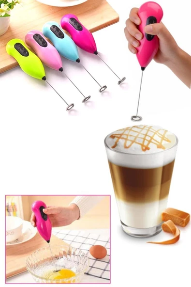 Milenyum Home Mini Cappucino Kahve & Süt Pilli Çırpıcı - 2