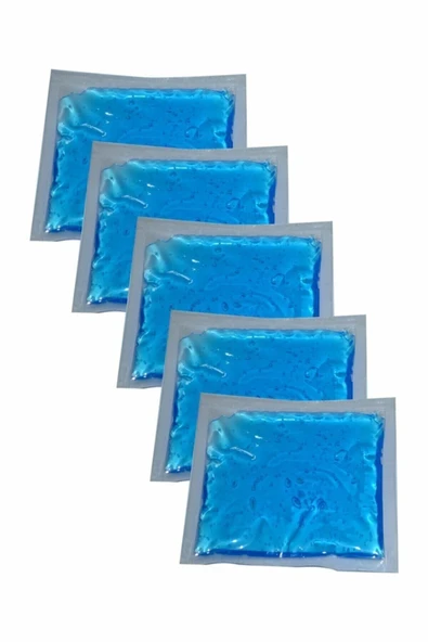 mege 5 Adet Soğuk Sıcak Jel Kompres Termojel 13x13 Cm Brk0038 - 1