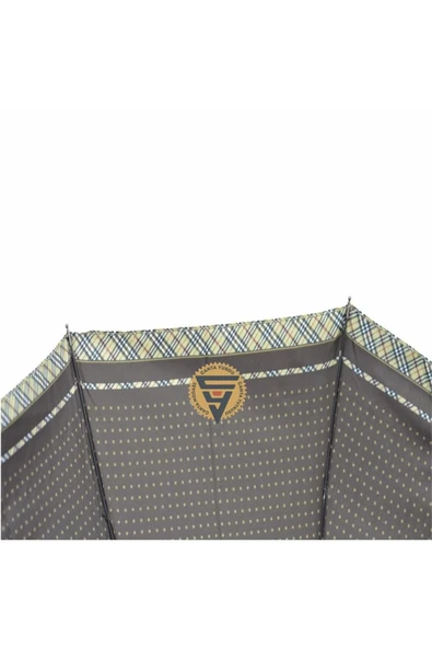 APRİL April A-217l Kadın Tam Otomatik Şemsiye Puantiyeli Kahve - 5