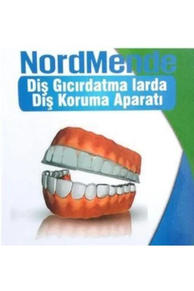 Nordmende Diş Gıcırdatma Sıkma Gece Plak Nrd18 Koruyucu Aparatı Önleyici - 1