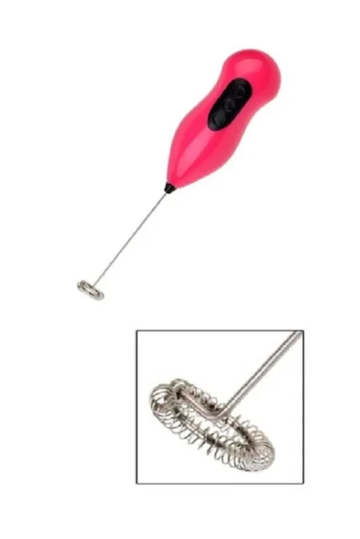 ER-EV Mini Mikser Kahve Süt Köpürtücü Karıştırıcı Cappucino Mixer Pilli Çırpıcı - 3