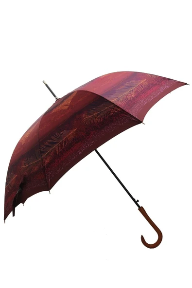 louisiana polo Snotline Lüx Baston Şemsiye Bordo Desenli - 1