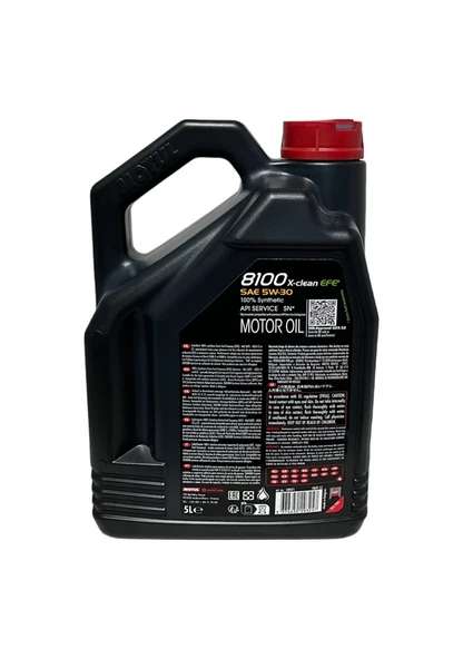 Motul 8100 X-clean Efe C2/c3 5w-30 5 Lt - 3