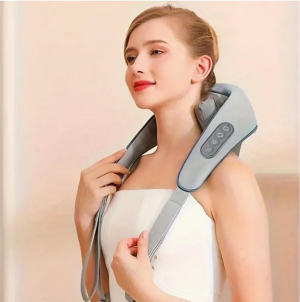 Nordmende Ovmalı Isıtmalı Masaj Aleti Boyun Sırt Omuz Bel Ayak Ve Kol 1404464 ürün görseli