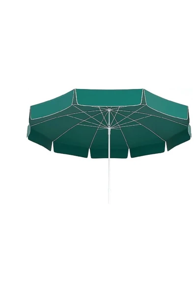 POMSTORE Plaj Balkon Bahçe Piknik Şemsiyesi 220 Cm 10 Telli Çok Sağlam Bidon Hediyeli - 1