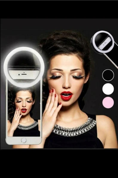 Soffany Selfie Işığı 3 Kademeli Led Aydınlatma Telefon Aparatı - 3