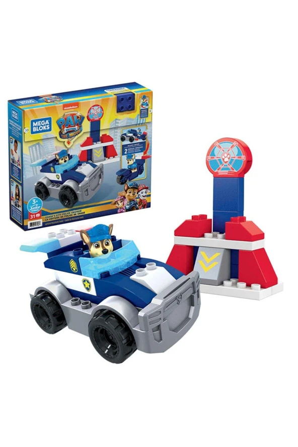 Mattel Mega Bloks Paw Patrol Chase'in Polis Aracı