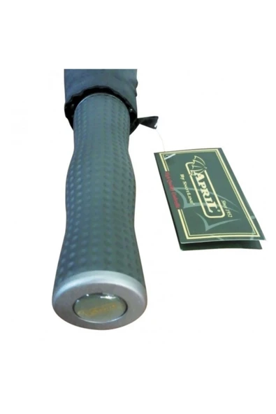 OEM April Erkek Şemsiye Uzun Baston 8 Telli Çift Katlı Kumaş-250g-syh - 4