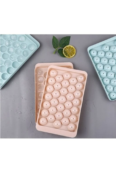 ENASHOP 33 Hazneli Küre Buz Kalıbı Boyutlar: 20x12 cm - 1