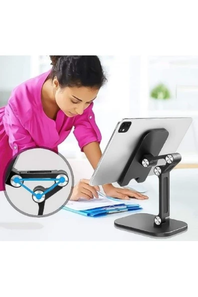 Horasan Ticaret Masaüstü Ayarlanabilir Telefon Standı Tutucu - 2