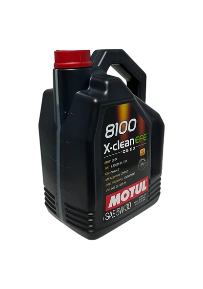 Motul 8100 X-clean Efe C2/c3 5w-30 5 Lt - 2