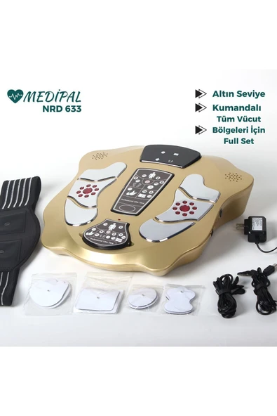 teknotrust Kumandalı Ayak Ve Vücut Masaj Therapy Ultra Masaj - Tüm Vücut Bölgeleri İçin Gold Seviye Tens Cihaz - 1