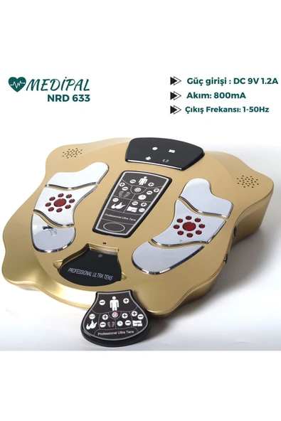 teknotrust Kumandalı Ayak Ve Vücut Masaj Therapy Ultra Masaj - Tüm Vücut Bölgeleri İçin Gold Seviye Tens Cihaz - 2