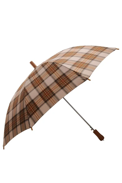 louisiana polo Snotline Baston Şemsiye Ekose Bej ürün görseli 1