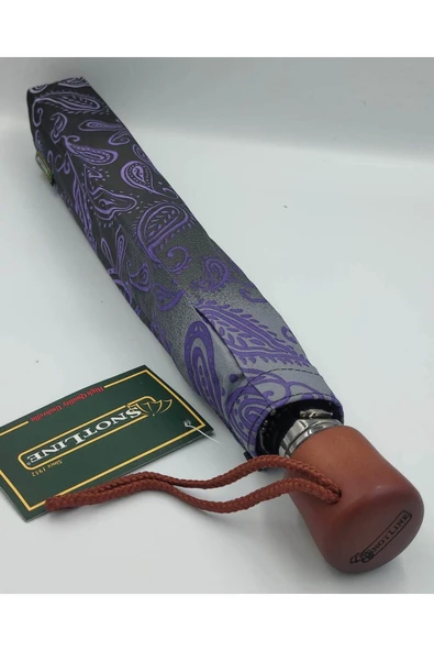 APRİL Snotline Ahşap Saplı Kadın Şemsiye (YARASA) - Kılıflı ürün görseli 1