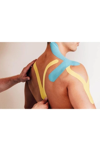 FİZYOMALZEME KİNDMAX YEŞİL KİNESİO TAPE , AĞRI BANDI , SPORCU BANDI - 3