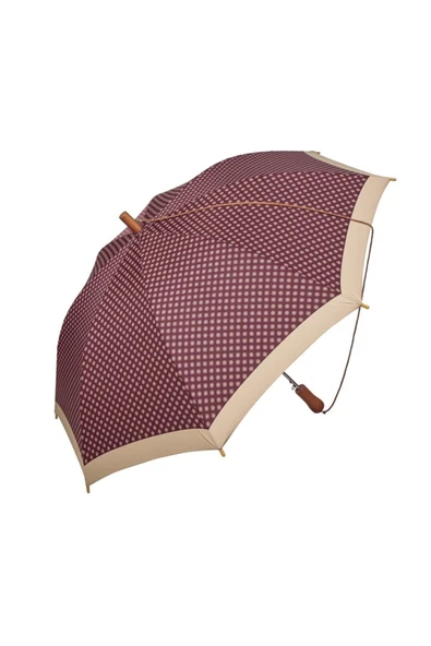 APRİL Kadın Snotline  Uzun Baston Şemsiye Çiçek Desenli Mor 14l ürün görseli 1