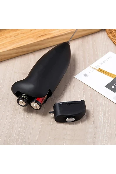 Hitit Mini Mikser Kahve Köpürtücü Süt Köpürtücü Karıştırıcı Pilli Çırpıcı - 4