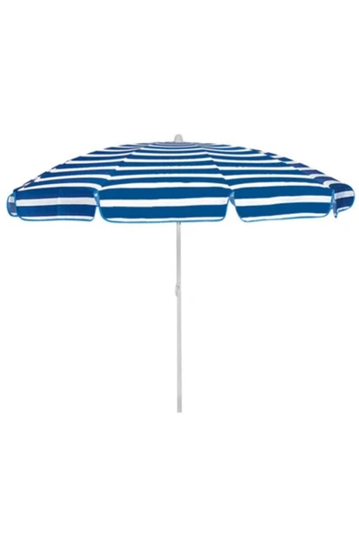 PERKA Kırmızı 2 Metre Plaj Şemsiyesi 8 Telli Eğilebilir(BİDONSUZ) - 3