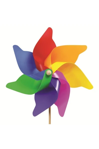 KARDEŞLER OYUNCAK Adet Kardeşler Rüzgar Gülü Gökkuşağı 20 Cm ürün görseli