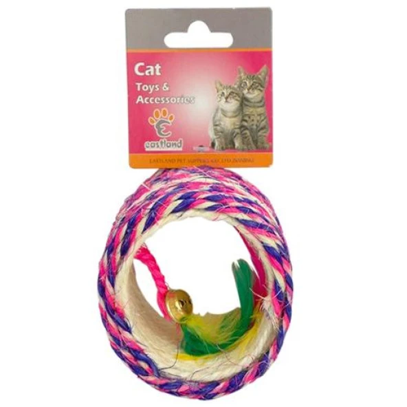 Easland İpli Kedi Oyuncağı 6 Cm