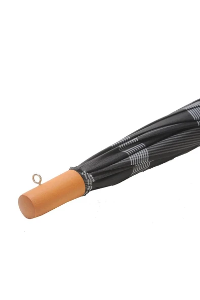 louisiana polo Snotline Baston Şemsiye Ekose Bej - Resim 5