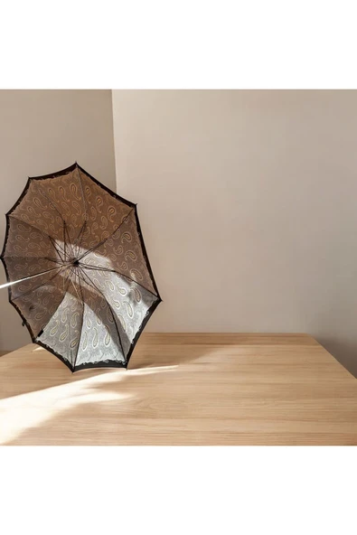 APRİL Bayanlar İçin   10 Tel Şemsiye – Dayanıklı ve Modern Tasarım - Resim 2