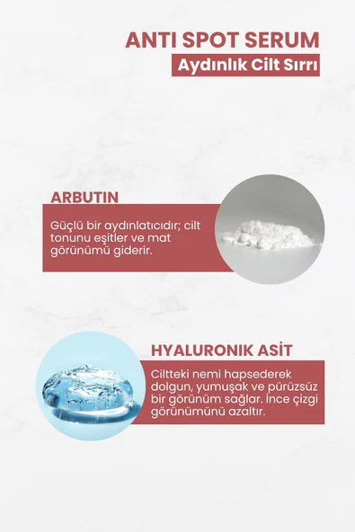 Cilt Aydınlatıcı Serum, Leke Azaltıcı Etkili Serum, Leke Karşıtı Serum - 3