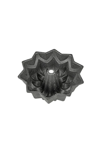 Nehir Steve Gri Döküm Kek Kalıbı 24.5 Cm - Resim 4