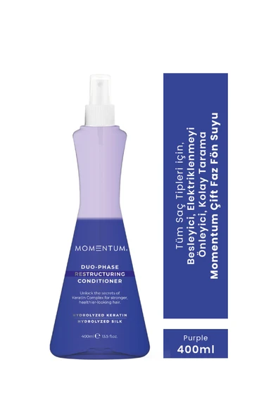 Momentum FÖN SUYU PURPLE 400 ML - Resim 2