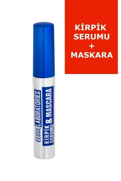 EEOSE EEOSE  Kirpik Serumu & Maskara Bir Arada - Siyah (efsane Kirpik Serumu Şimdi Maskaranızın Içind