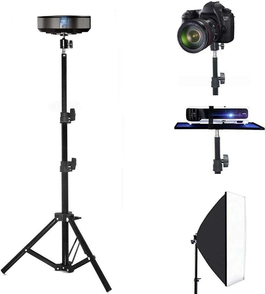 MF-3308 Profesyonel Tripod – 105 cm Ayarlanabilir Yükseklik, 360° Döner 3-Way Başlık, Hafif & Taşınabilir, Telefon ve Kamera Uyumlu, - 4