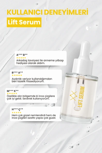 Kırışık Oluşumunu Önleyici Sıkılaştıcı Cilt Serumu (LİFT SERUM) - 4