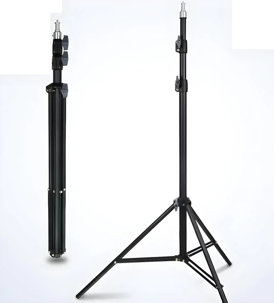 MF-3308 Profesyonel Tripod – 105 cm Ayarlanabilir Yükseklik, 360° Döner 3-Way Başlık, Hafif & Taşınabilir, Telefon ve Kamera Uyumlu, - 2