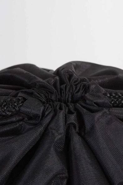 Rakerplus Siyah 32x45 cm Su Geçirmez Büzgülü Krampon ve Spor Çantası - 4