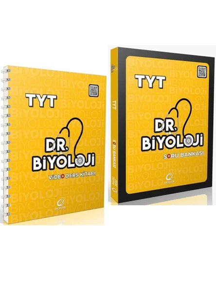 Oksijen 2026 TYT DR. Biyoloji Video Ders Notları ve Soru Bankası 2 li Set Oksijen Yayınları ürün görseli