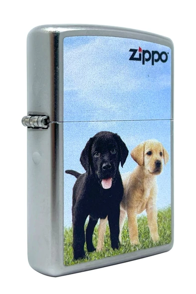 Zippo Labrador Puppies - Labrador Yavruları Dizayn Çakmak - 2