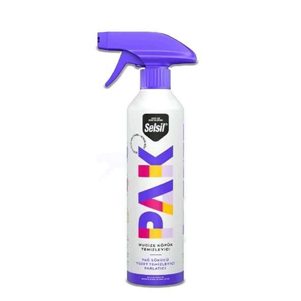 Selsil Pak Mucize Köpük Sprey Yüzey Temizleyici 500 ML - 2