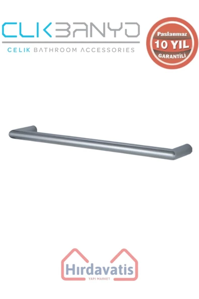 ÇELİK BANYO Paslanmaz Pirinç Flora Küvet Kolu Rozetsiz 17cm ürün görseli 1