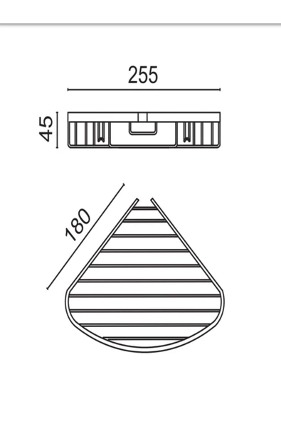 ÇELİK BANYO Zerrin Tekli Oval Süngerlik Özel Lama 18x18cm - Resim 2