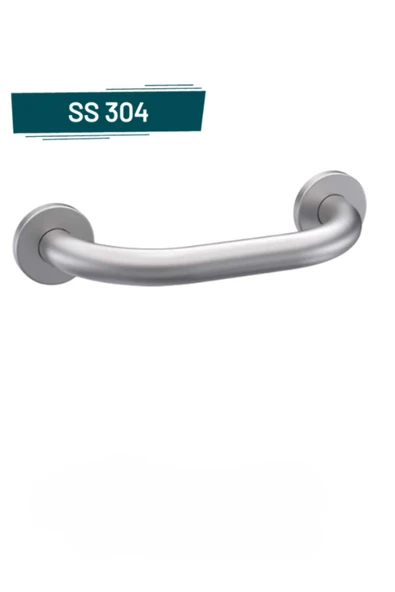 HIRDAVATİS YAPI MARKET Yaşlı Hasta Bedensel Engelli Tutunma Barı Küvet Tutamağı Paslanmaz Banyo Wc Tutamağı Mat Krom 30 cm - Resim 2