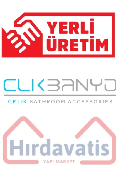 ÇELİK BANYO Paslanmaz Pirinç Kumru 3’lü Askılık Altın Sarı Gold - Resim 3